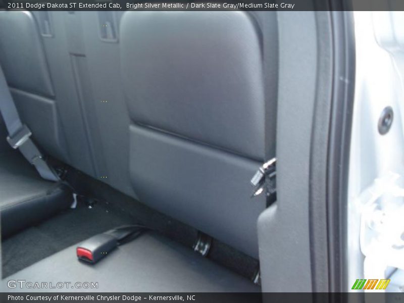 Bright Silver Metallic / Dark Slate Gray/Medium Slate Gray 2011 Dodge Dakota ST Extended Cab