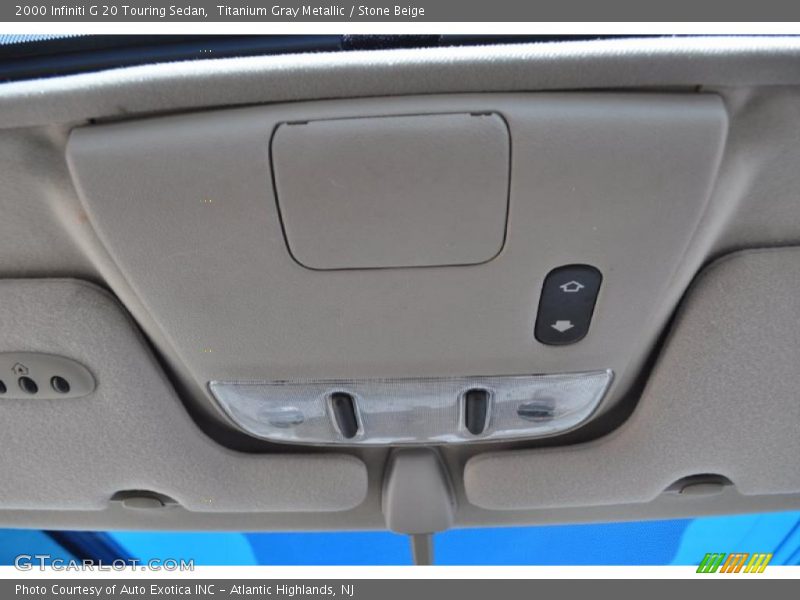 Titanium Gray Metallic / Stone Beige 2000 Infiniti G 20 Touring Sedan