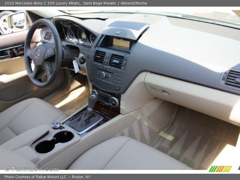 Sand Beige Metallic / Almond/Mocha 2010 Mercedes-Benz C 300 Luxury 4Matic