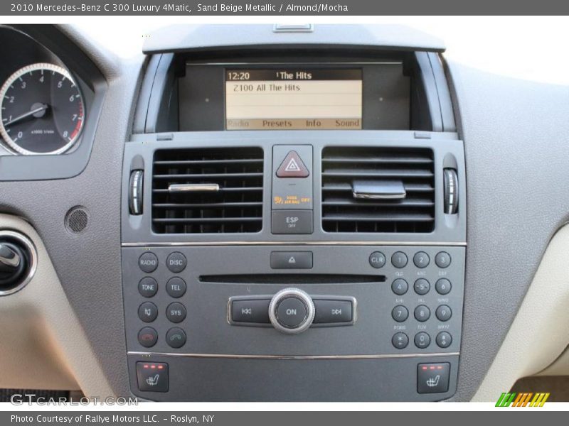 Controls of 2010 C 300 Luxury 4Matic