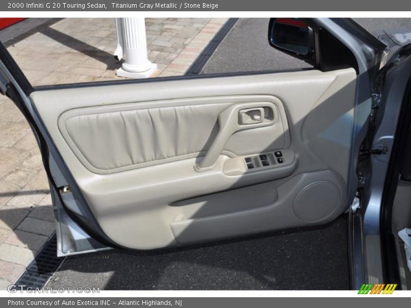 Titanium Gray Metallic / Stone Beige 2000 Infiniti G 20 Touring Sedan