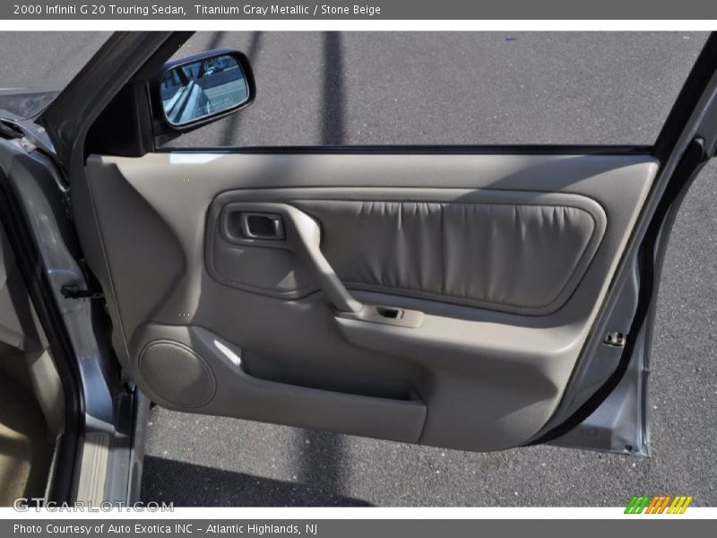 Titanium Gray Metallic / Stone Beige 2000 Infiniti G 20 Touring Sedan
