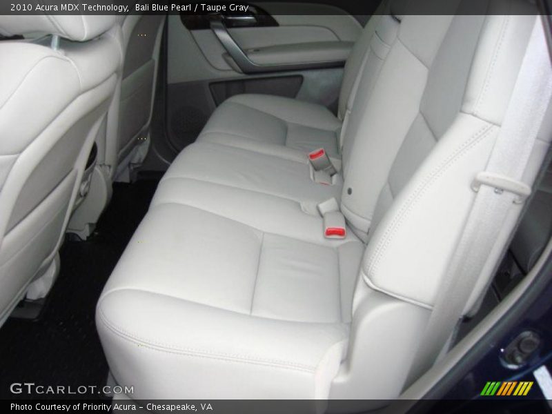  2010 MDX Technology Taupe Gray Interior