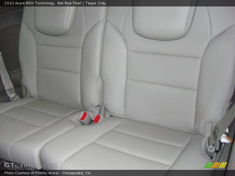  2010 MDX Technology Taupe Gray Interior