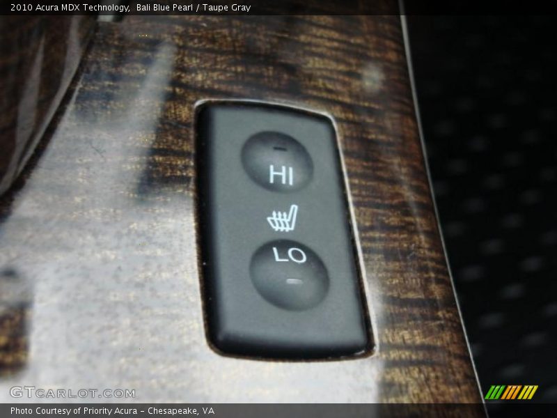 Controls of 2010 MDX Technology