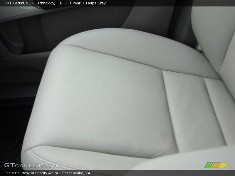 Bali Blue Pearl / Taupe Gray 2010 Acura MDX Technology