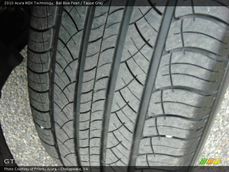 Bali Blue Pearl / Taupe Gray 2010 Acura MDX Technology