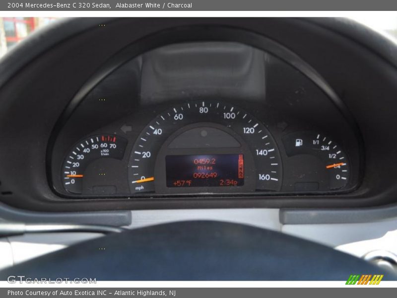  2004 C 320 Sedan 320 Sedan Gauges