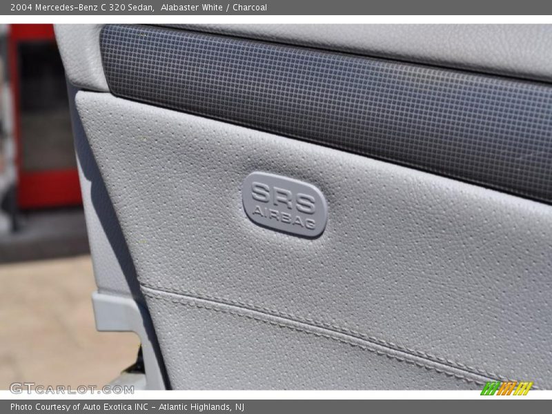 Alabaster White / Charcoal 2004 Mercedes-Benz C 320 Sedan