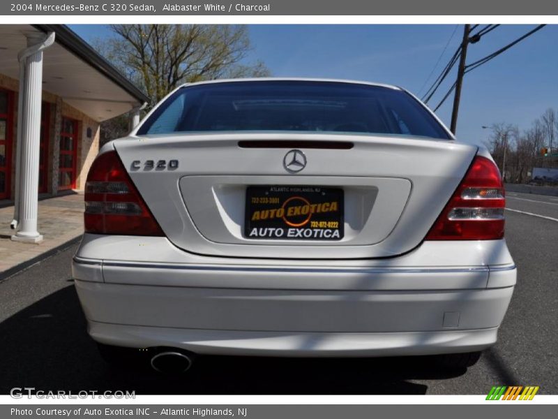 Alabaster White / Charcoal 2004 Mercedes-Benz C 320 Sedan