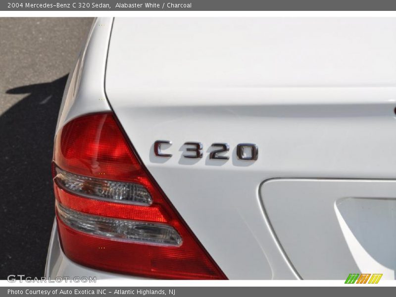 Alabaster White / Charcoal 2004 Mercedes-Benz C 320 Sedan