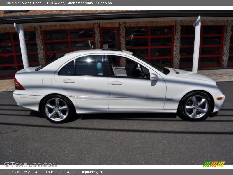 Alabaster White / Charcoal 2004 Mercedes-Benz C 320 Sedan