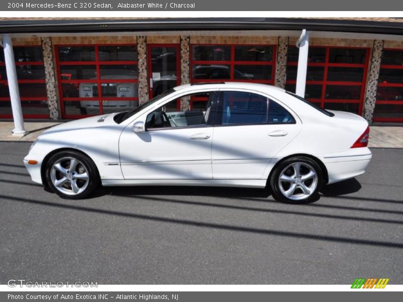 Alabaster White / Charcoal 2004 Mercedes-Benz C 320 Sedan