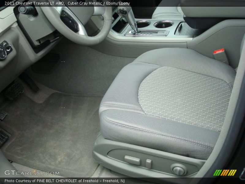 Cyber Gray Metallic / Ebony/Ebony 2011 Chevrolet Traverse LT AWD