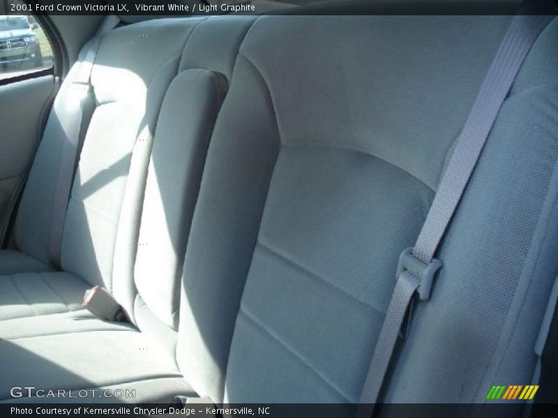 Vibrant White / Light Graphite 2001 Ford Crown Victoria LX