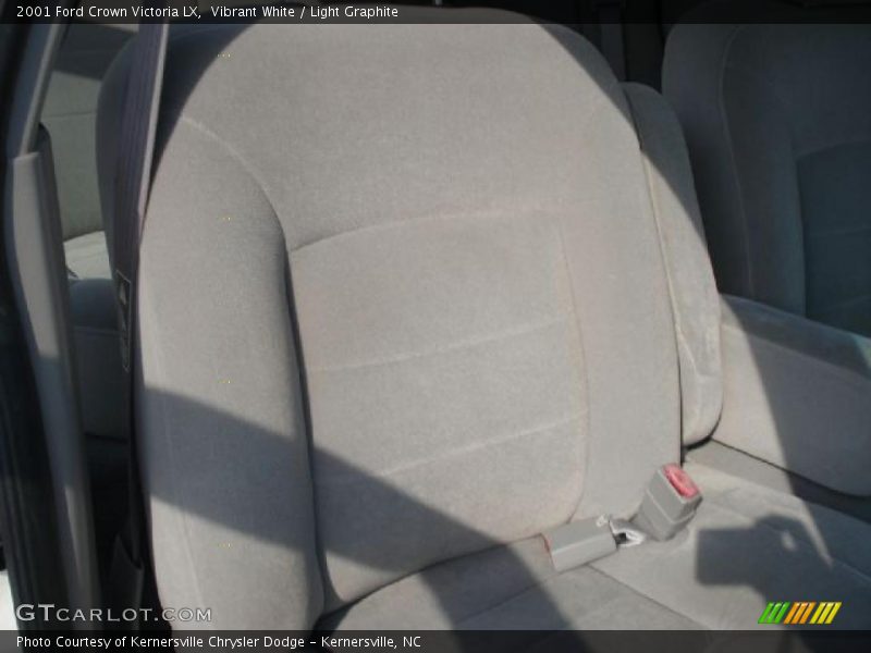 Vibrant White / Light Graphite 2001 Ford Crown Victoria LX
