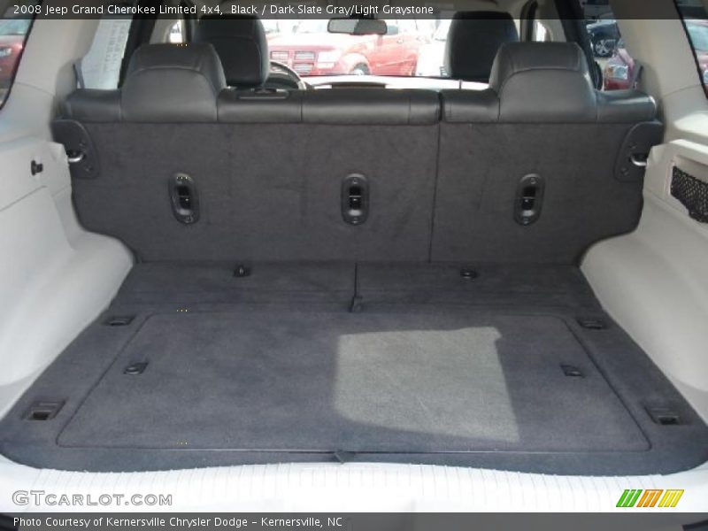 Black / Dark Slate Gray/Light Graystone 2008 Jeep Grand Cherokee Limited 4x4