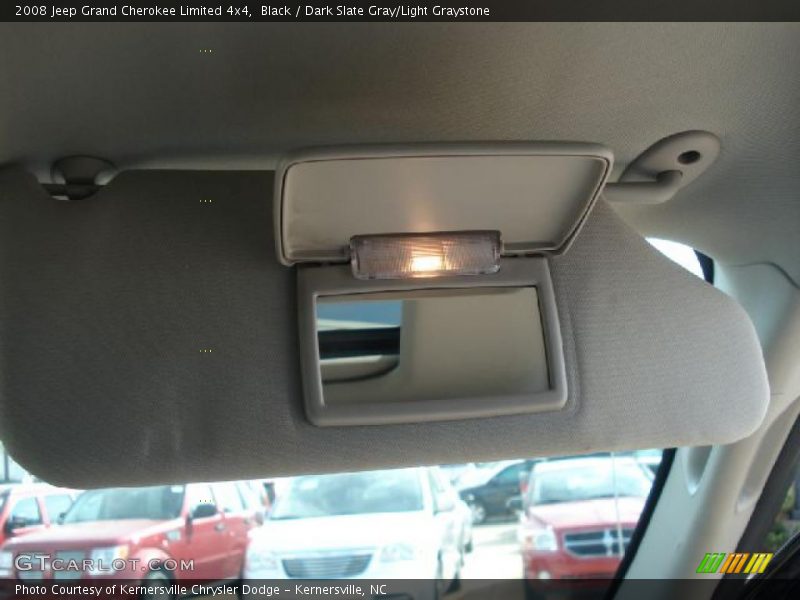 Black / Dark Slate Gray/Light Graystone 2008 Jeep Grand Cherokee Limited 4x4