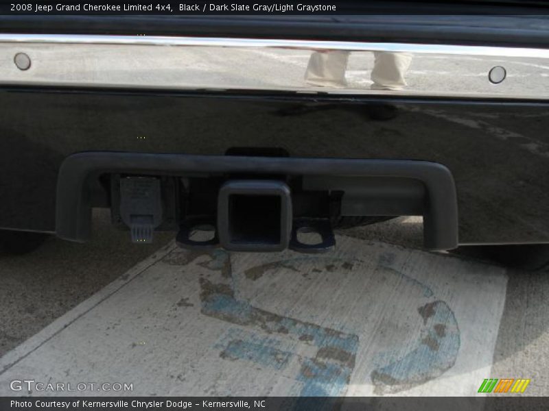 Black / Dark Slate Gray/Light Graystone 2008 Jeep Grand Cherokee Limited 4x4