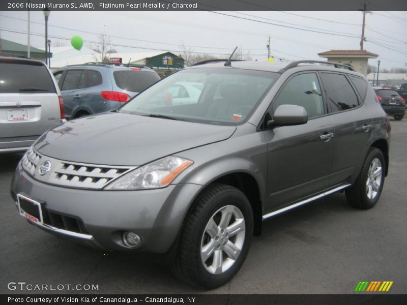 Platinum Pearl Metallic / Charcoal 2006 Nissan Murano SL AWD