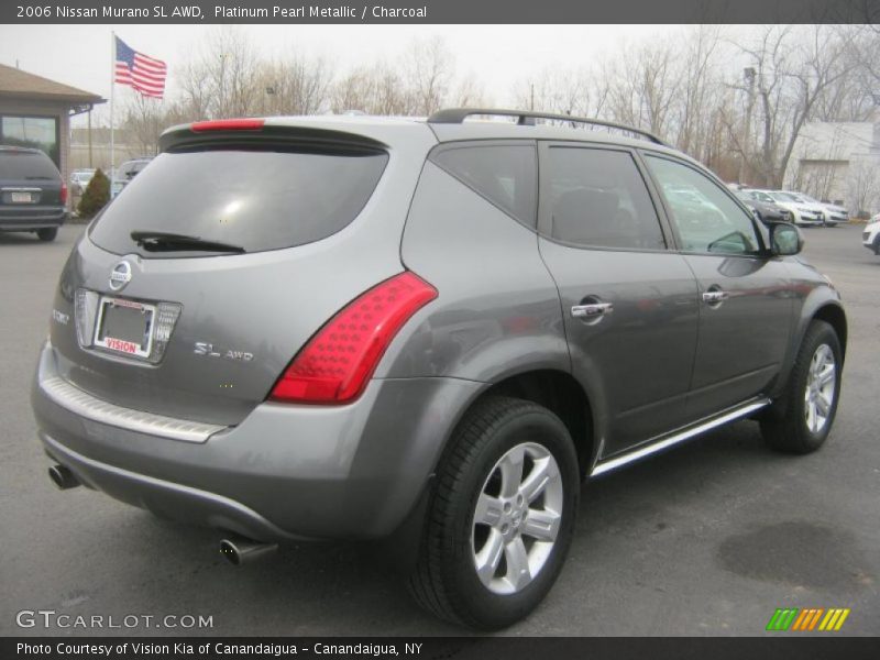 Platinum Pearl Metallic / Charcoal 2006 Nissan Murano SL AWD