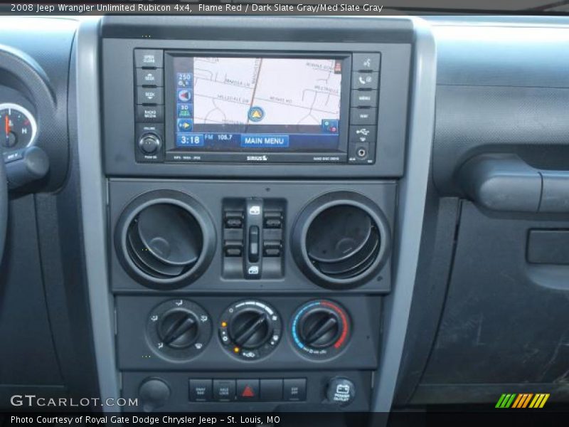 Flame Red / Dark Slate Gray/Med Slate Gray 2008 Jeep Wrangler Unlimited Rubicon 4x4
