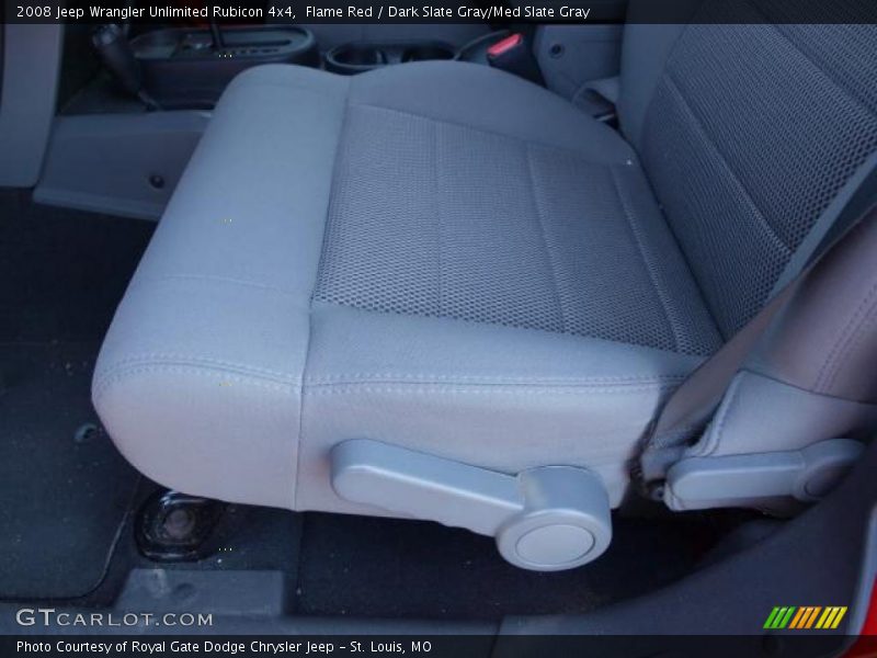 Flame Red / Dark Slate Gray/Med Slate Gray 2008 Jeep Wrangler Unlimited Rubicon 4x4