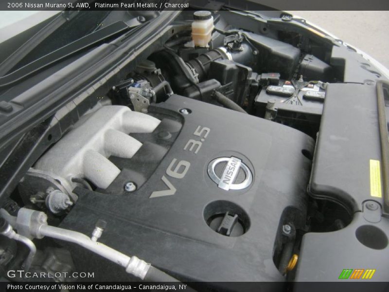 Platinum Pearl Metallic / Charcoal 2006 Nissan Murano SL AWD