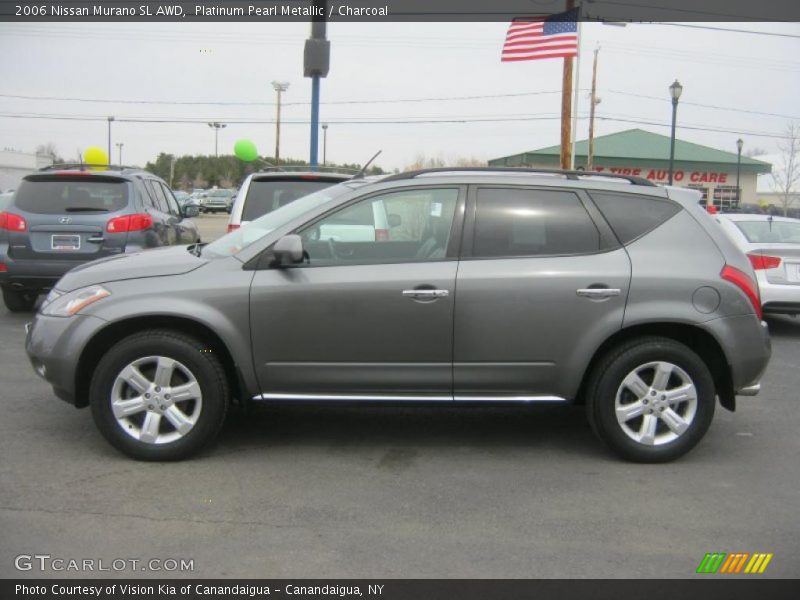 Platinum Pearl Metallic / Charcoal 2006 Nissan Murano SL AWD