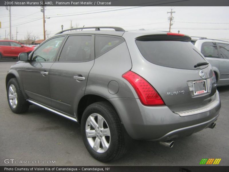 Platinum Pearl Metallic / Charcoal 2006 Nissan Murano SL AWD