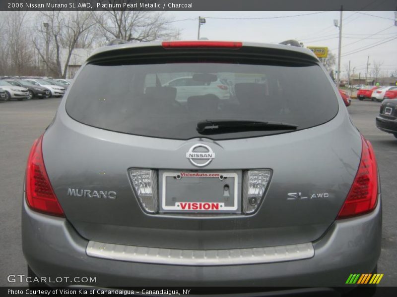 Platinum Pearl Metallic / Charcoal 2006 Nissan Murano SL AWD