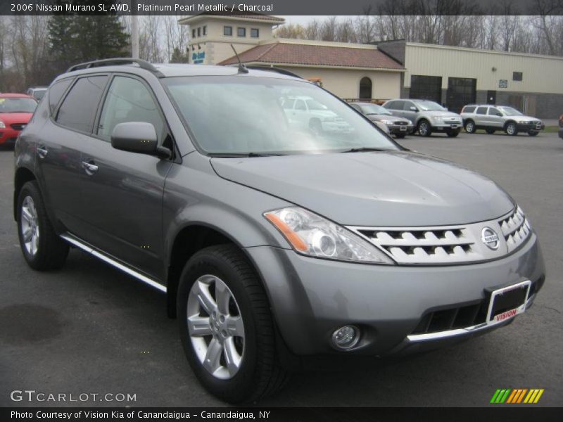 Platinum Pearl Metallic / Charcoal 2006 Nissan Murano SL AWD