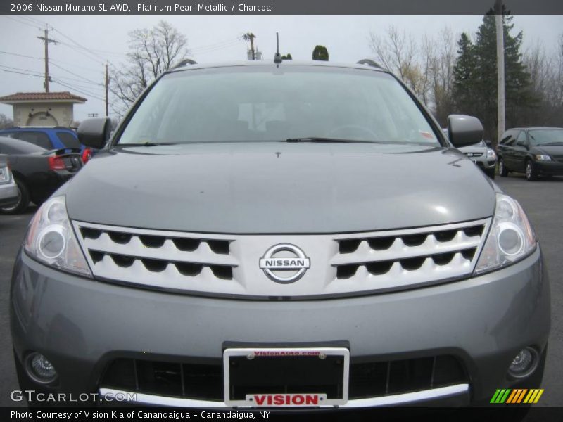 Platinum Pearl Metallic / Charcoal 2006 Nissan Murano SL AWD