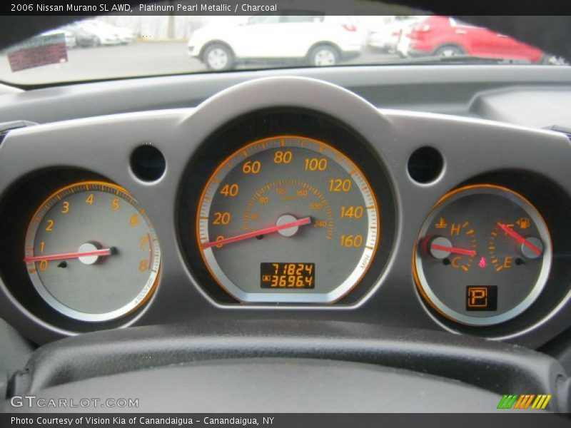 Platinum Pearl Metallic / Charcoal 2006 Nissan Murano SL AWD