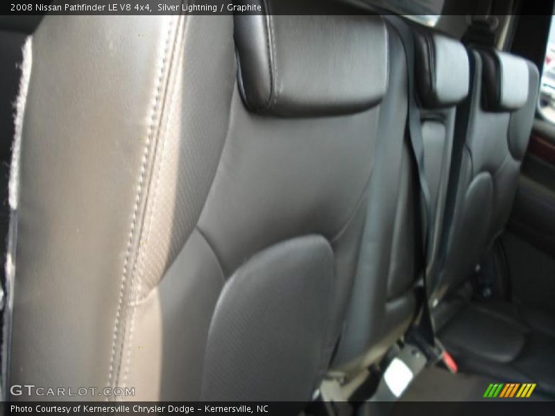Silver Lightning / Graphite 2008 Nissan Pathfinder LE V8 4x4
