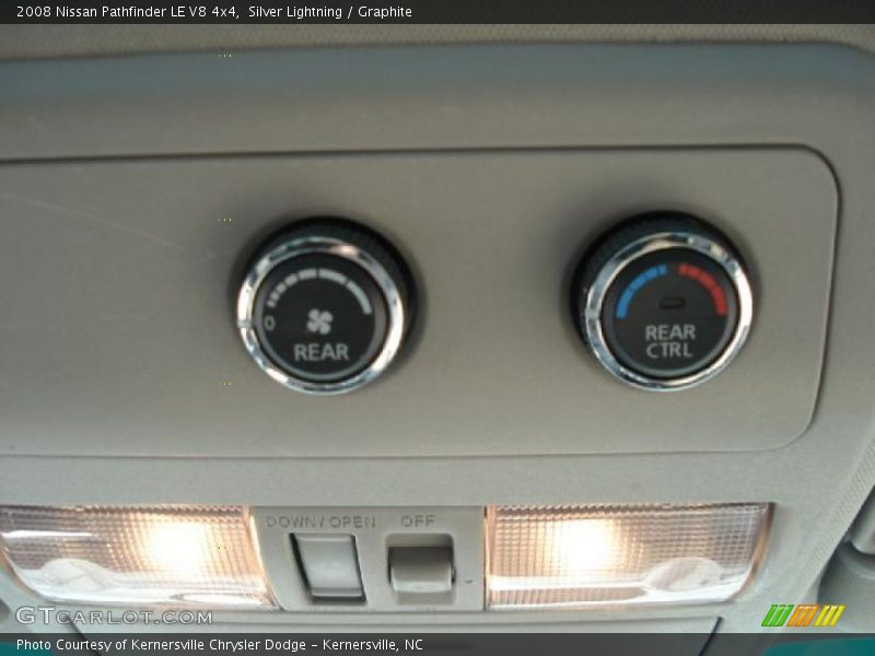 Silver Lightning / Graphite 2008 Nissan Pathfinder LE V8 4x4