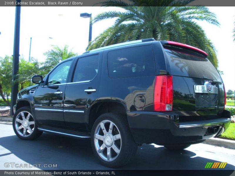 Black Raven / Ebony 2008 Cadillac Escalade