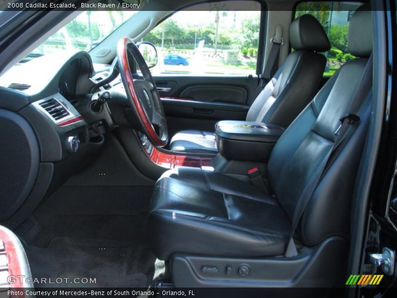 Black Raven / Ebony 2008 Cadillac Escalade