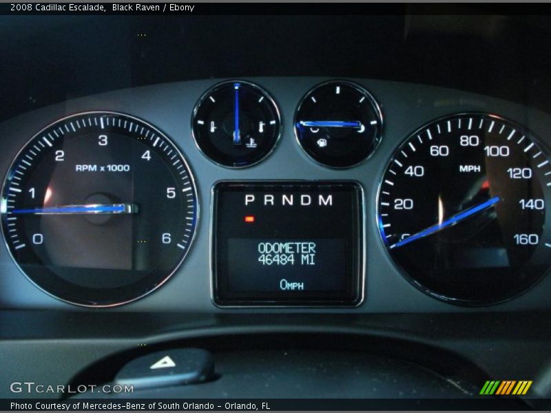 Black Raven / Ebony 2008 Cadillac Escalade