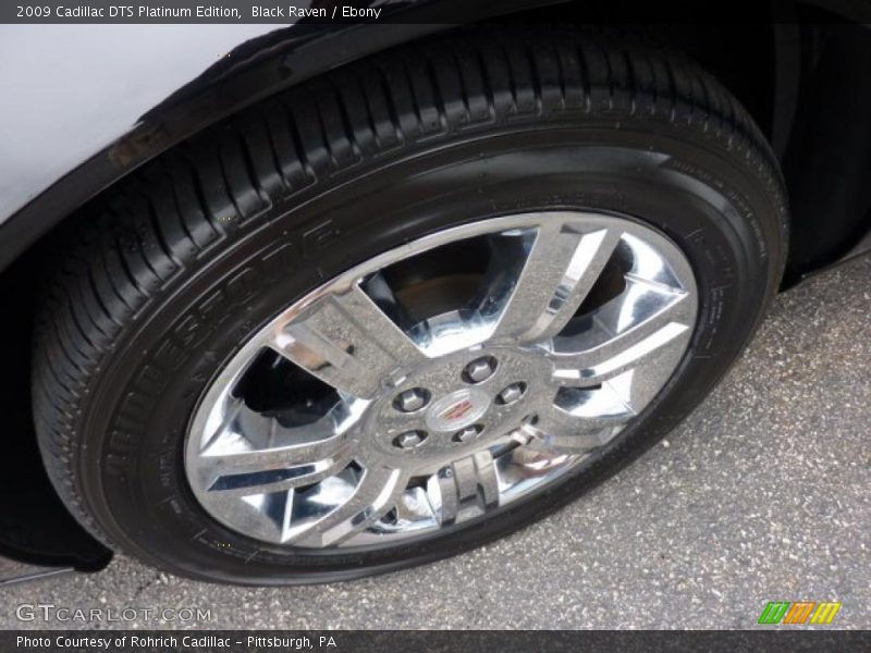 Black Raven / Ebony 2009 Cadillac DTS Platinum Edition