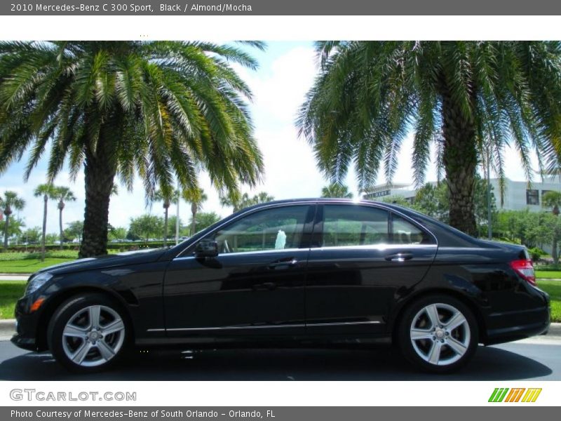 Black / Almond/Mocha 2010 Mercedes-Benz C 300 Sport