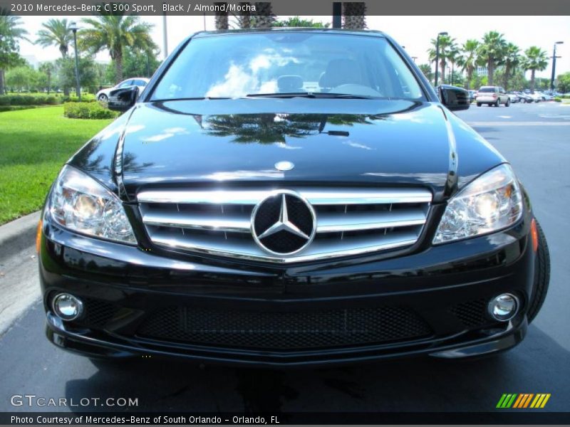 Black / Almond/Mocha 2010 Mercedes-Benz C 300 Sport