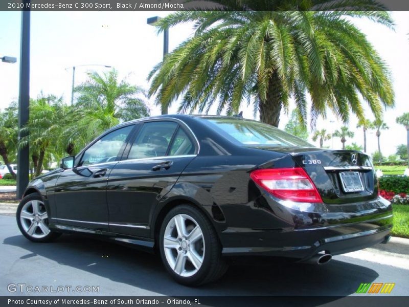 Black / Almond/Mocha 2010 Mercedes-Benz C 300 Sport