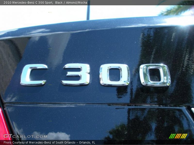 Black / Almond/Mocha 2010 Mercedes-Benz C 300 Sport