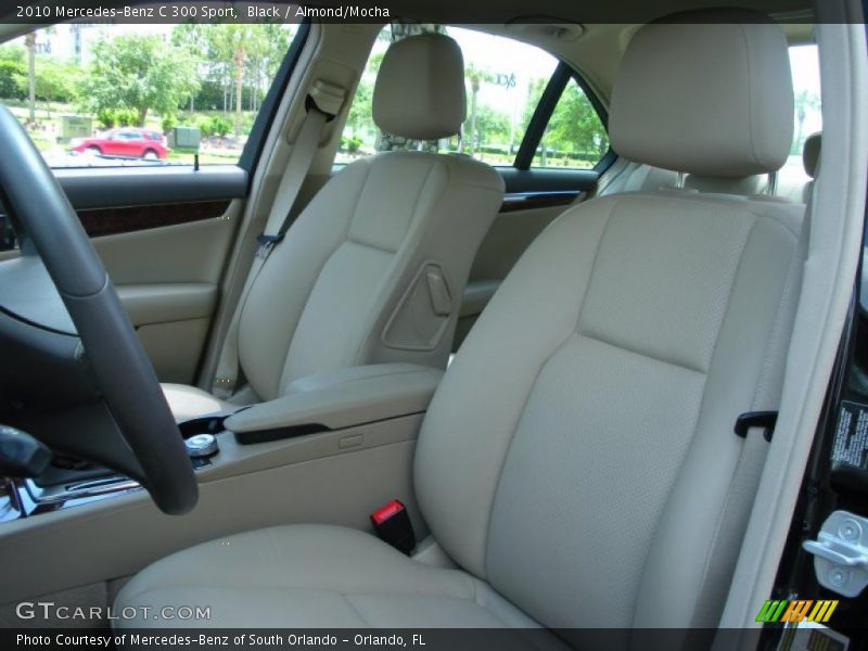 Black / Almond/Mocha 2010 Mercedes-Benz C 300 Sport