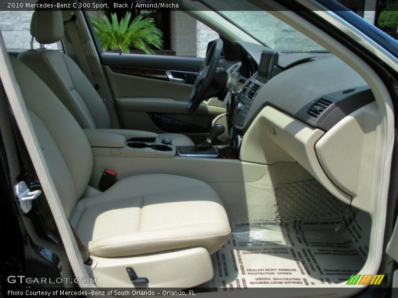 Black / Almond/Mocha 2010 Mercedes-Benz C 300 Sport