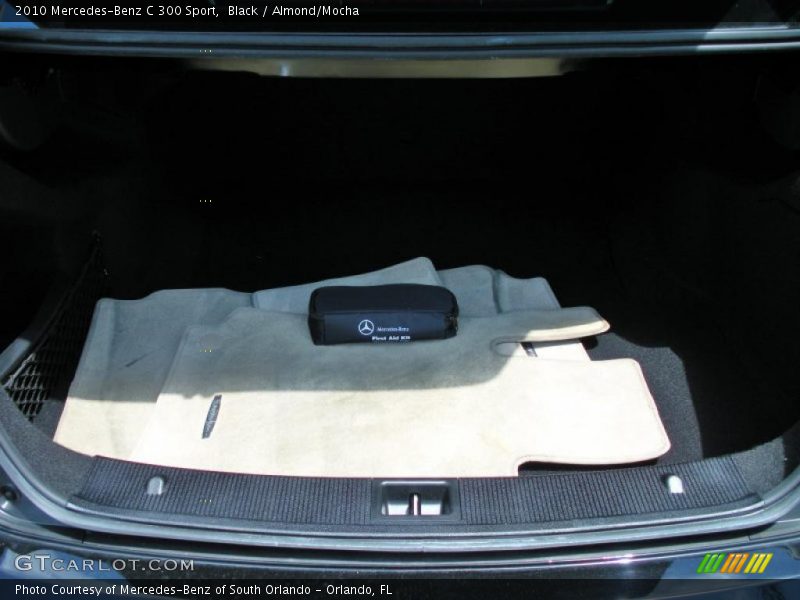 Black / Almond/Mocha 2010 Mercedes-Benz C 300 Sport