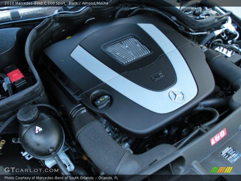 Black / Almond/Mocha 2010 Mercedes-Benz C 300 Sport