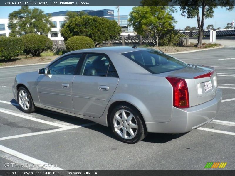 Light Platinum / Ebony 2004 Cadillac CTS Sedan