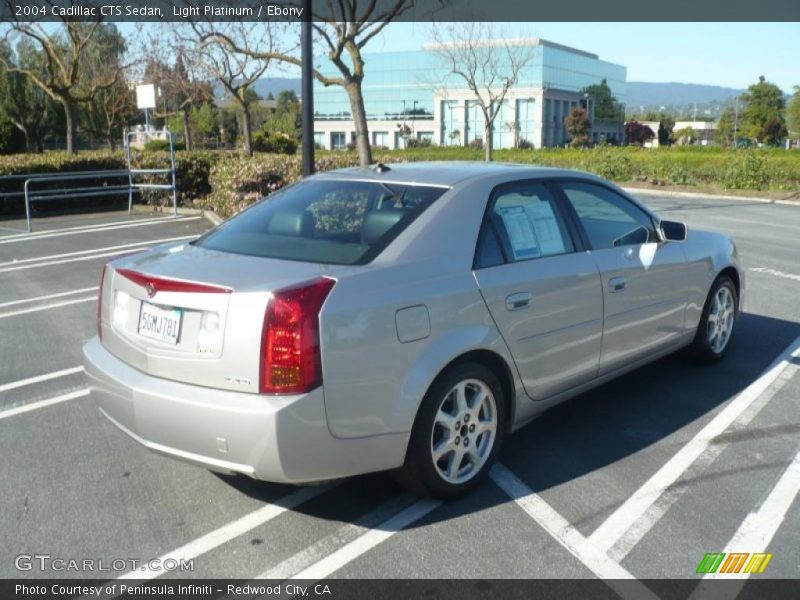 Light Platinum / Ebony 2004 Cadillac CTS Sedan